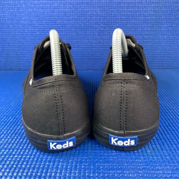 🔴 KEDS CHAMPION ORIGINAL Women`s Size 9.5XW Black Comfort Shoes WF24700 - Picture 4 of 8